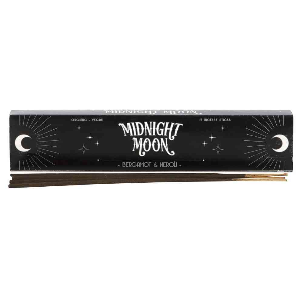 Something Different - Pack of 15 Midnight Moon Bergamot & Neroli Incense sticks - Black